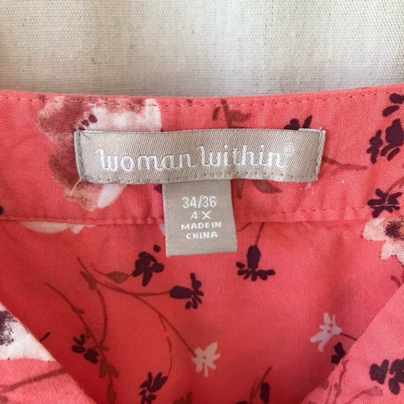 Two Plus Size Tunic Shirts 4X - Picture 9 of 11